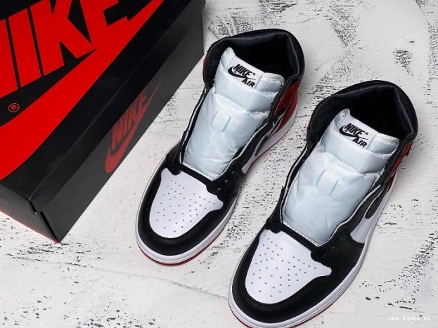 Cheap High Air Jordan Black Satin 1 CD0461-016 Retro Toe 0630